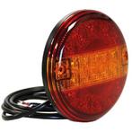 LED Slimline hamburger lamp 12-24v 4 meter kabel, Verzenden, Nieuw