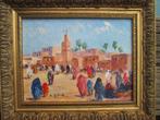 Bruno Retaux (1947) - Marché au bled, Maroc