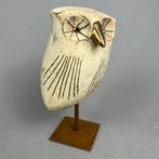 Ewa Budzowska - sculptuur, No reserve-the owl - 19 cm -