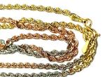 Halsketting - 18 karaat Geel goud, Roségoud, Witgoud, Sieraden, Tassen en Uiterlijk, Kettingen, Nieuw