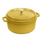Staub Gietijzeren Braadpan – 26 cm – Citroen, Huis en Inrichting, Keuken | Potten en Pannen, Verzenden, Nieuw