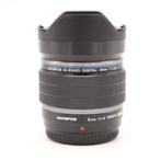 Olympus 8mm F1.8 Fisheye Pro M.Zuiko Digital ED (Occasion), Audio, Tv en Foto, Fotografie | Lenzen en Objectieven, Ophalen of Verzenden