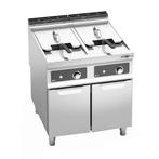 GGM Gastro | Dubbele elektrische friteuse - 22+22 liter - 44, Verzenden, Nieuw