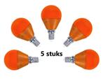G45 kogellamp 5 stuks | E14 LED lamp 4W=30W gloeilamp | oran, Verzenden, Nieuw