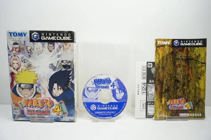 Naruto: Gekitou Ninja Taisen! 4 JPN Morgen in huis!, Spelcomputers en Games, Games | Nintendo GameCube, Zo goed als nieuw, Ophalen of Verzenden