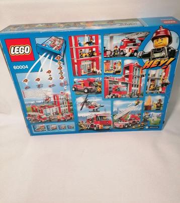Lego Set - City - lego city 60004 Fire Station met doos uit beschikbaar voor biedingen