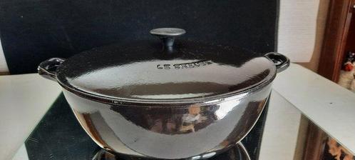 Pan - grote pan met deksels Le Creuset ( COUSANCES ), Antiek en Kunst, Antiek | Keukenbenodigdheden