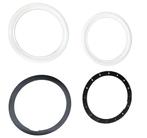 Volvo Wielsierring set 14 inch RVS hoogglans gepolijst Volvo, Verzenden, Nieuw, Volvo