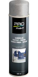 Pro paint hamerslag 500 ml, zilver, Doe-het-zelf en Verbouw, Verf, Beits en Lak, Nieuw, Verzenden