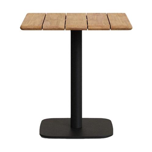 *WOONWINKEL* Kave Home Saura Bistro Tuintafel Houten Blad Vi, Tuin en Terras, Tuinsets en Loungesets, Nieuw, Verzenden