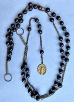 Antiek Rozenkrans - Lange conventionele rozenkrans in donker