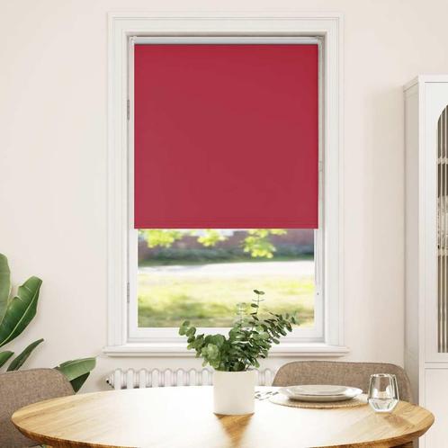 vidaXL Rolgordijn verduisterend 70x175 cm stofbreedte 65,7, Huis en Inrichting, Stoffering | Gordijnen en Lamellen, Rood, Nieuw