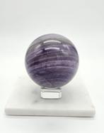 Zijde fluoriet bol / Silk fluoriet (zie filmpje), Ophalen of Verzenden