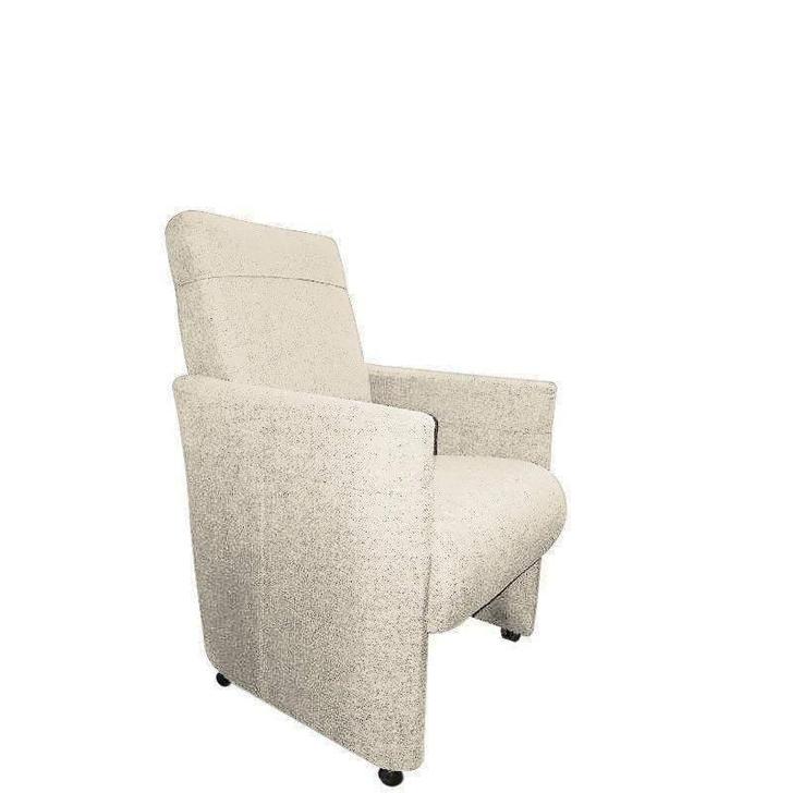 Eetkamerstoel Rob - eetkamerstoelen - Creme, Huis en Inrichting, Stoelen, Nieuw, Stof