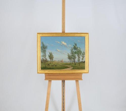 Maximiliaan Leonard Kitzinger (1811-1882) - Een zomerse, Antiek en Kunst, Kunst | Schilderijen | Klassiek