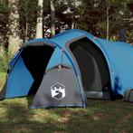 vidaXL Tunneltent 3-persoons waterdicht blauw, Caravans en Kamperen, Tenten, Verzenden, Nieuw, Tot en met 2
