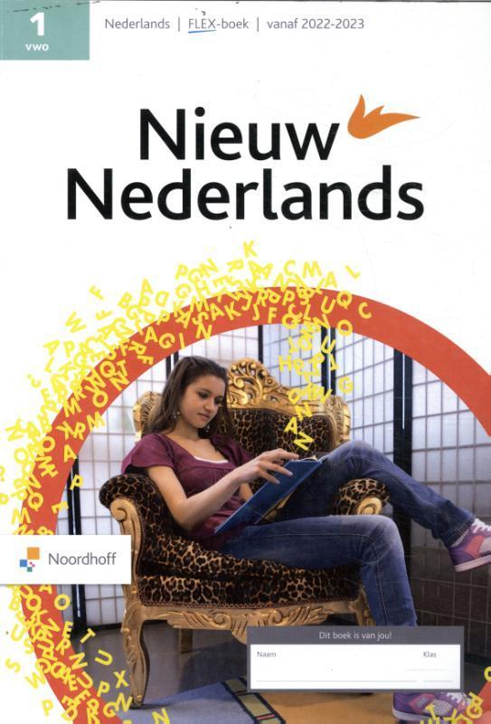 Nieuw Nederlands 1 vwo Flex boek 9789001301880, Boeken, Studieboeken en Cursussen, Zo goed als nieuw, Verzenden