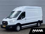 Ford Transit 350 2.0 TDCI L3H3 Airco Bluetooth Sidebars Sens, Auto's, Ford, Wit, Nieuw, Transit, Lease