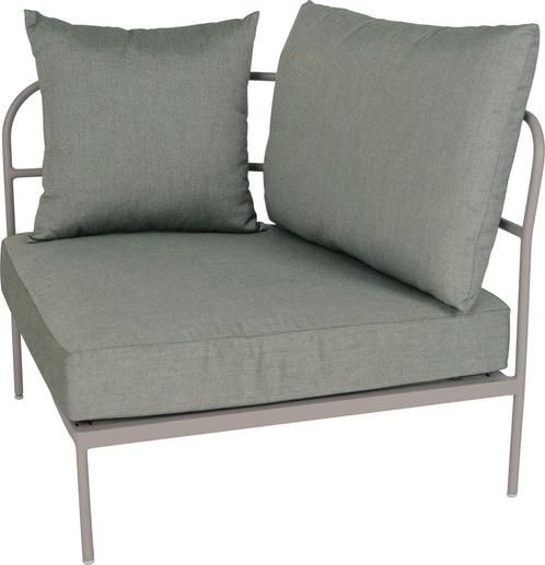 Stern Coco Lounge Hoekdeel Aluminium greige inclusief kussen, Tuin en Terras, Tuinmeubel-accessoires, Ophalen of Verzenden