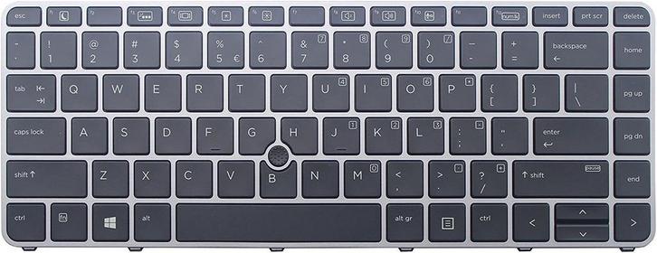 Origineel Notebook keyboard for HP EliteBook 745 G3 G4 840 G, Computers en Software, Toetsenborden, Qwerty, Refurbished, Ophalen of Verzenden