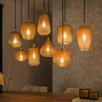*WOONWINKEL* Hanglamp 9 Lichts Glas, Huis en Inrichting, Lampen | Hanglampen, Verzenden, Nieuw