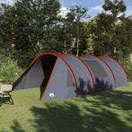 vidaXL Tunneltent met dak Grijs en Oranje 778 x 356 x 210 cm, Verzenden, Nieuw