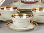 Limoges - Theeservies (10) - Porselein - Thee Trios