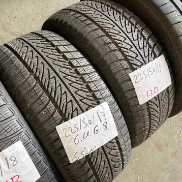 2 x Goodyear UltraGrip 8 225-50-17 Winterbanden 6,5mm beschikbaar voor biedingen