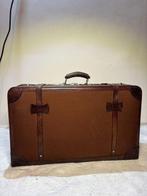. - Vintage Lederen Koffer - Koffer