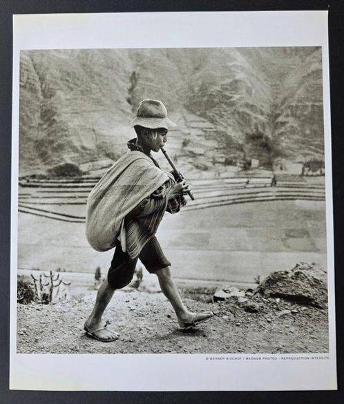 Werner Bischof (1916-1954) - Sur le chemin de Cuzco, Pérou,, Antiek en Kunst, Kunst | Schilderijen | Modern