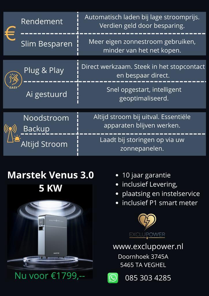 Altijd Licht? Nu voor € 1599,--, Doe-het-zelf en Verbouw, Zonnepanelen en Toebehoren, Compleet systeem, Nieuw