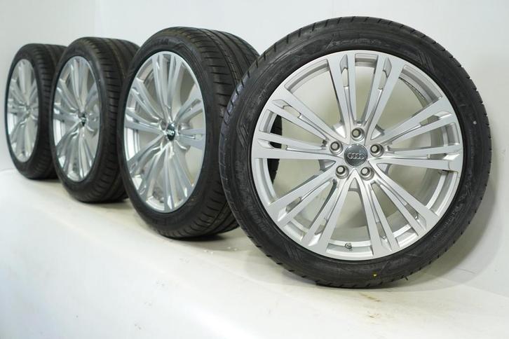 Audi A8 4N 20 inch velgen Goodyear Zomerbanden Origineel, Auto-onderdelen, Banden en Velgen, Velg(en), Gebruikt, 20 inch, Zomerbanden