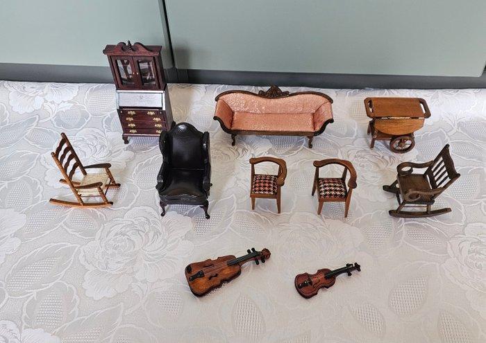 onbekend - Poppenhuis - 1930-1940, Antiek en Kunst, Antiek | Speelgoed