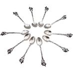 Theelepel (10) - Zilver, Antiek en Kunst