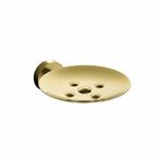 Zeephouder Hotbath Cobber Geborsteld Messing PVD, Ophalen of Verzenden, Nieuw, Chroom, Bad