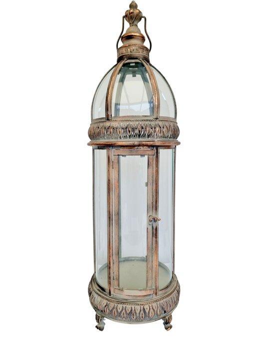 Lantaarn - Glas, Metaal, Antiek en Kunst, Kunst | Designobjecten
