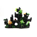 Rotsformatie met planten OS-101 - aquarium decoratie, Ophalen of Verzenden, Nieuw, Sierelement