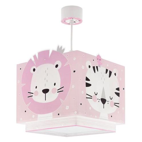 Roze kinder hanglamp Baby dieren, kunststof, Kinderen en Baby's, Kinderkamer | Inrichting en Decoratie, Nieuw, Ophalen of Verzenden