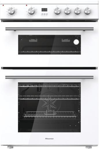 Hisense HDE3211BWUK fornuis Vrijstaand fornuis Electrisch399, Witgoed en Apparatuur, Fornuizen, Keramisch, Nieuw, 95 cm of meer