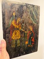 Icoon - Annunciatie - Hout, Antiek en Kunst