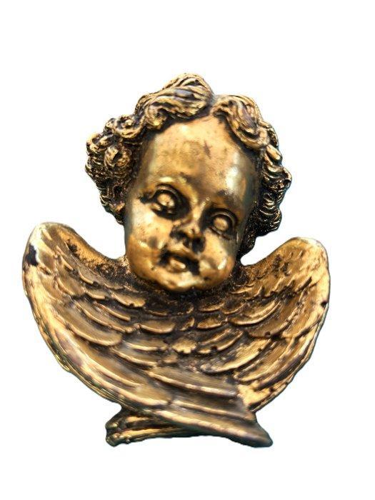 Engeltje van messing - Antiek - Messing - 1940-1950 -, Antiek en Kunst, Curiosa en Brocante