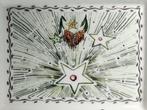 Dior - A charming large French DIOR porcelain ashtray,