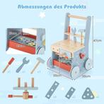 Loopstoel - Baby walker - Loopwagen - Hout - COSTWAY, Verzenden, Zo goed als nieuw