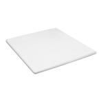 Cinderella Topper hoeslaken double jersey white - 180x200/21, Nieuw