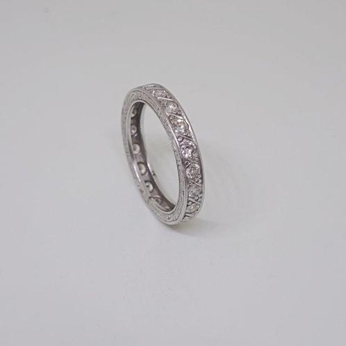 Ring Platina - 0.95ct. tw. Diamant (Natuurlijk), Sieraden, Tassen en Uiterlijk, Ringen