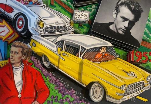 Charles Fazzino (1955) - ForeverJames Dean, Antiek en Kunst, Antiek | Overige Antiek