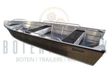 Qwest Aluminiumboot B-serie vanaf €2300,- NIEUW uit VOORRAAD