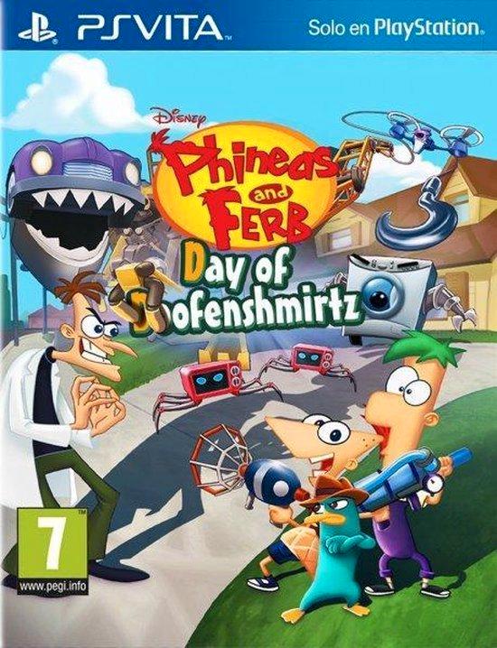 PS Vita Phineas & Ferb: Day of Doofenshmirtz, Spelcomputers en Games, Games | Sony PlayStation Vita, Zo goed als nieuw, Verzenden