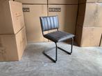 Veiling - Stoel Dunk (set van 8) Stof - Grijs - Antraciet, Huis en Inrichting, Stoelen, Nieuw
