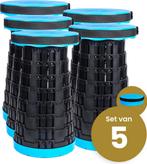 Alora Opvouwbare kruk extra strong blauw per 5, Ophalen of Verzenden, Nieuw